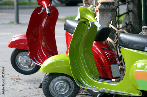 red and green