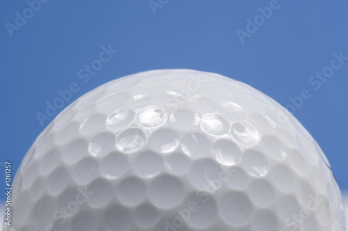 golf ball close-up