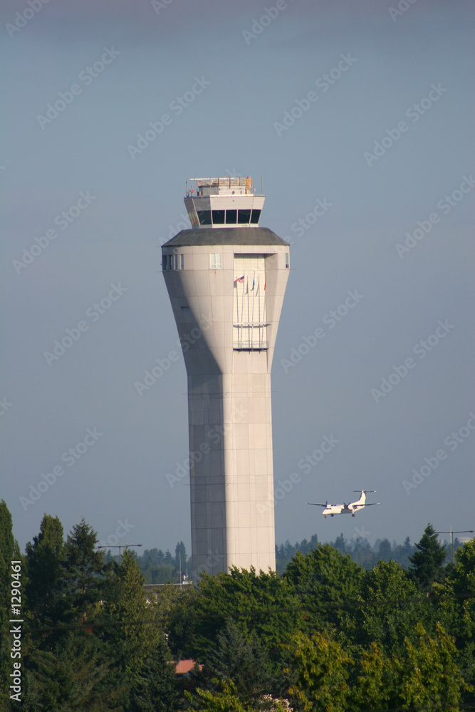 Naklejka premium control tower 3