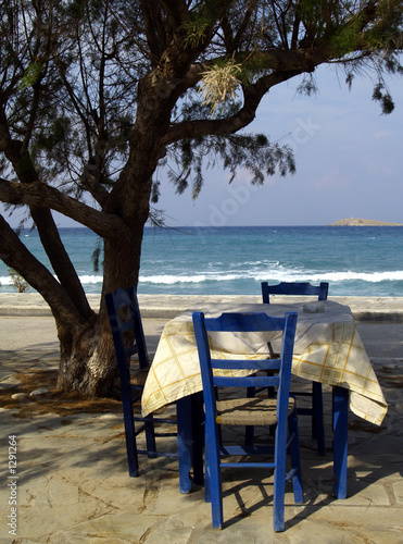 tisch am meer