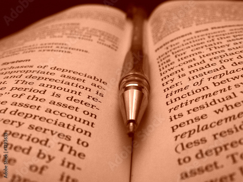 pen and paper sepia
