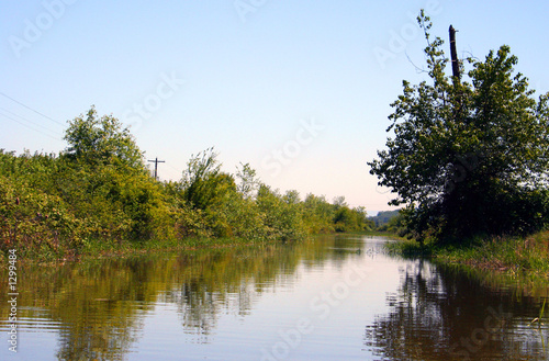 peaceful river scene