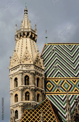 toiture de la cathédrale saint etienne de vienne