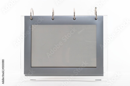 ring binder empty photo frame