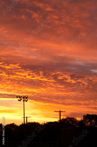 sunrise silhouette