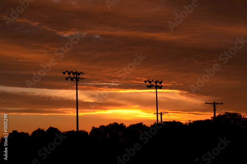 sunrise silhouette