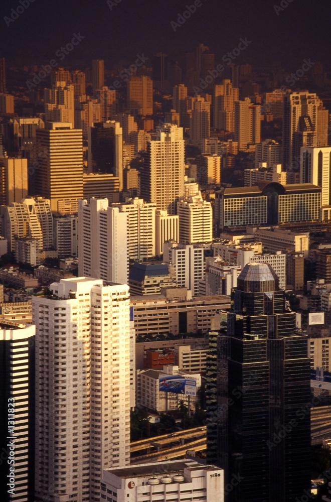 Obraz premium immeubles, bangkok