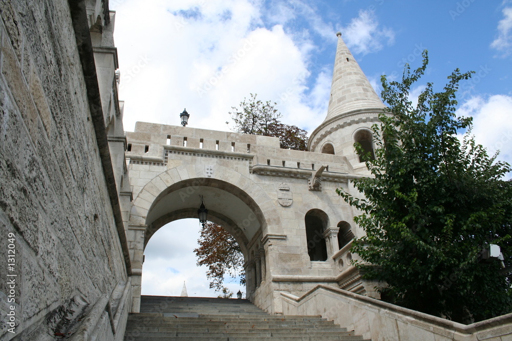 vajdahuniad castle, arc