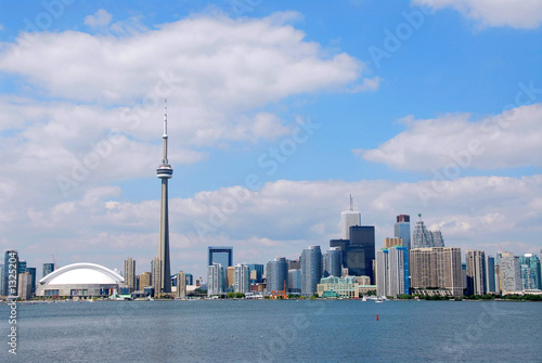 Canvas Print toronto city skyline