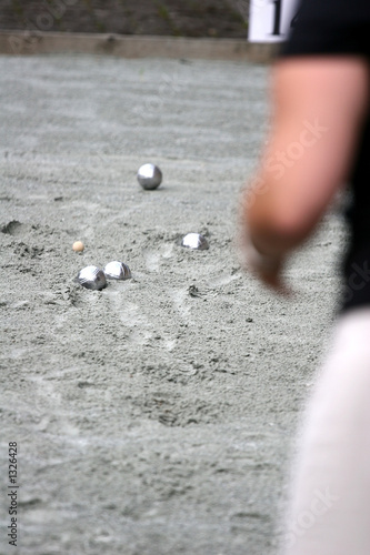 Obraz na płótnie sport petanque