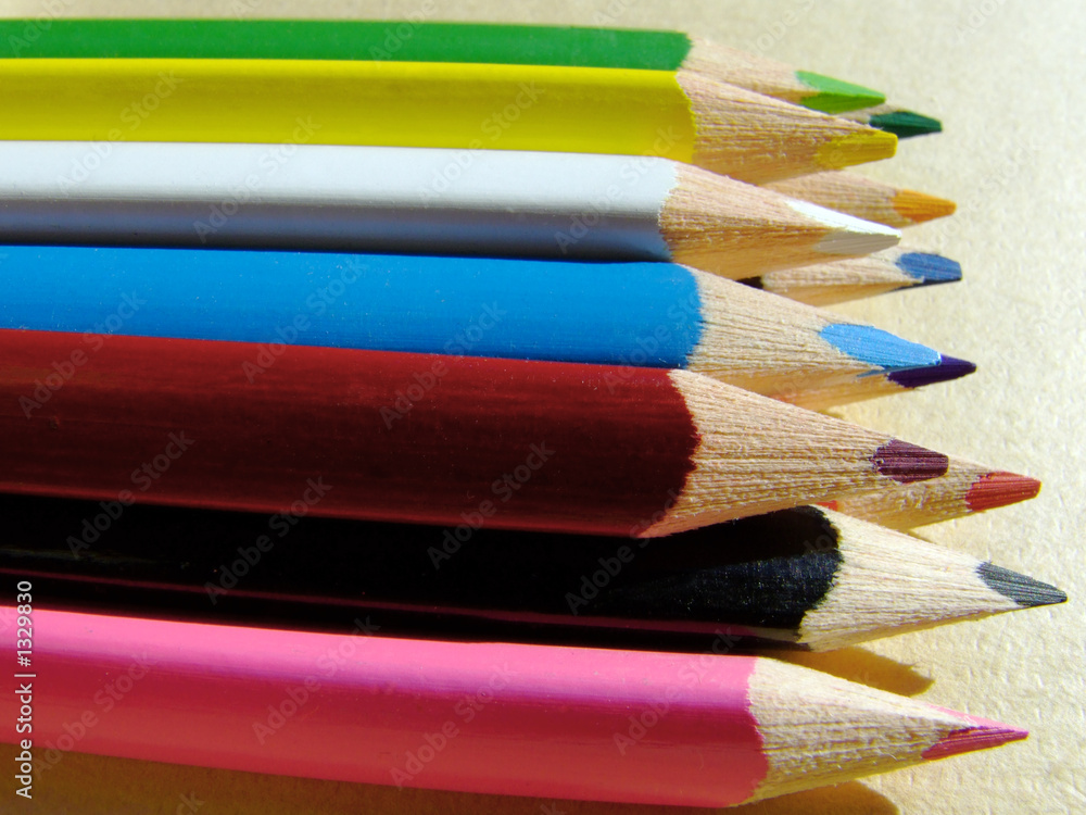 Fototapeta premium colored pencils