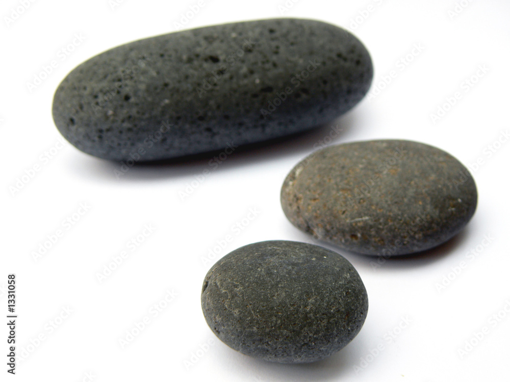 black stones