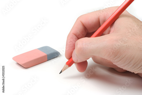 Εκτύπωση καμβά pencil on white