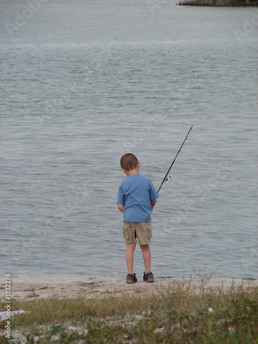 fishing alone