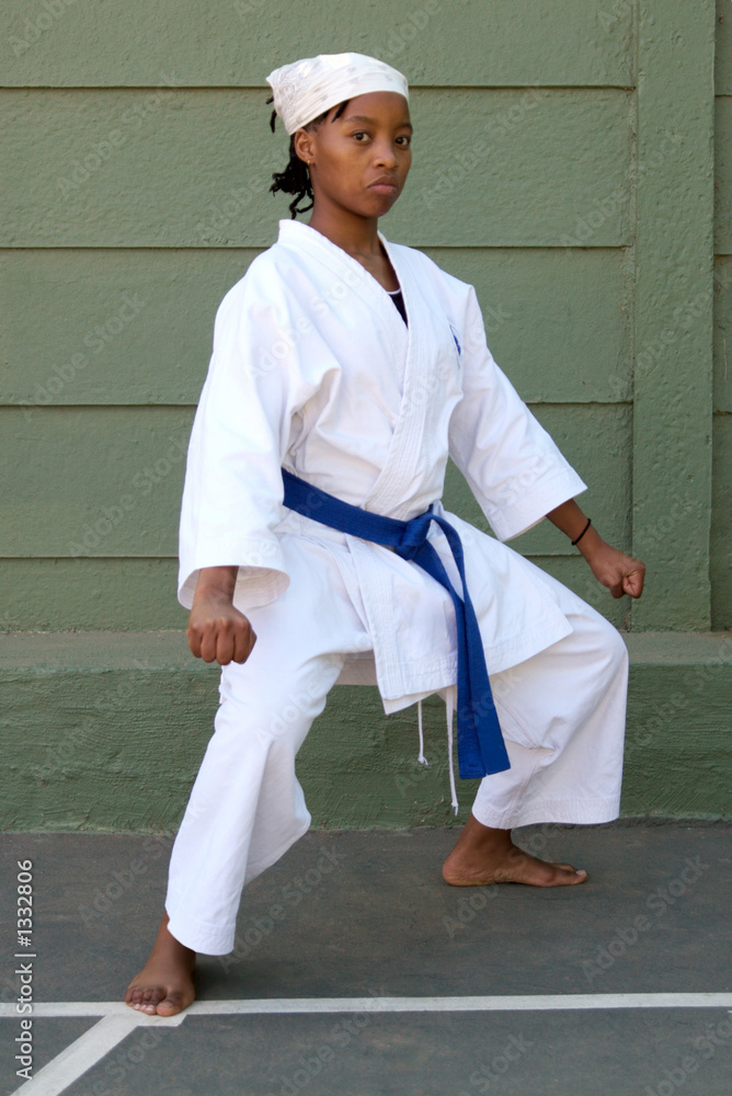 karate girl