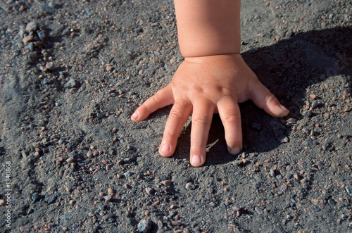 baby hand