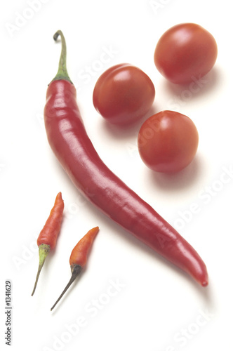 Wallpaper Mural red vegetables Torontodigital.ca