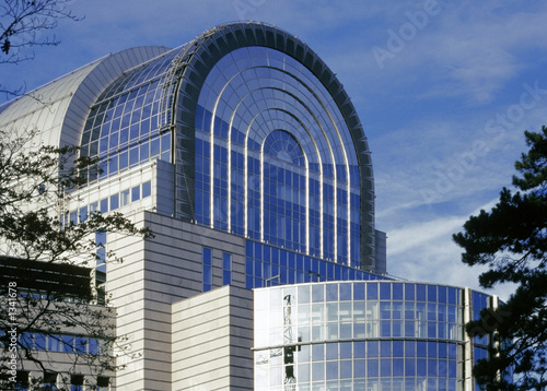 eu parliament building brussels belgium europe