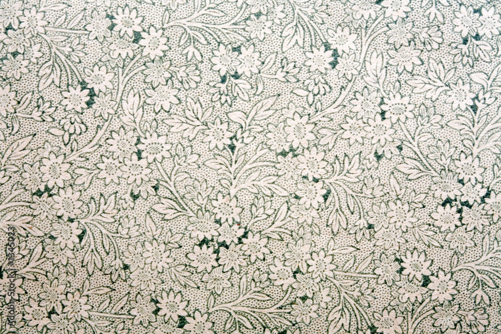 antique paper found on old book cover, circa 1880