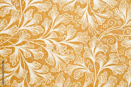 Obraz na płótnie antique paper found on old book cover, circa 1880 w salonie