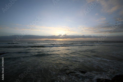 sunset in baja mexico