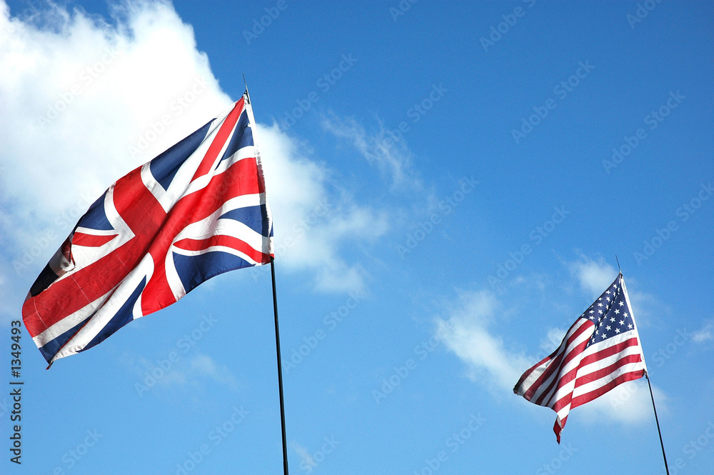 union jack and stars and stripes union jack and stars and stripes