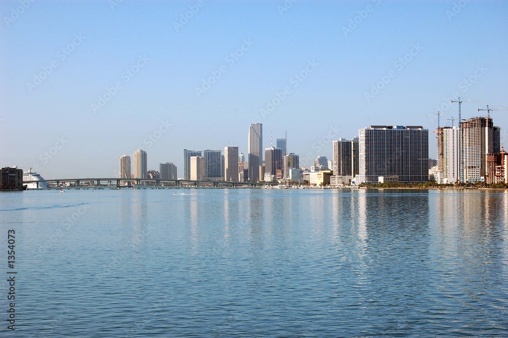 view of downtown miami skyline view of downtown miami skyline