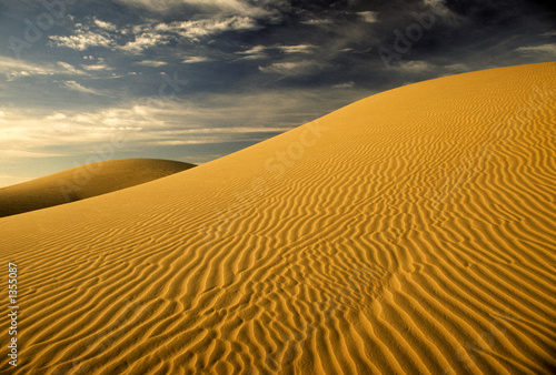 Fototapeta san dunes near el centro, california