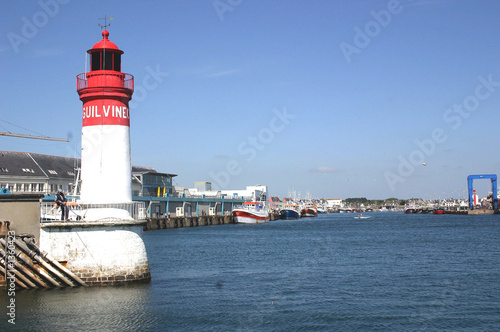 port breton et son phare