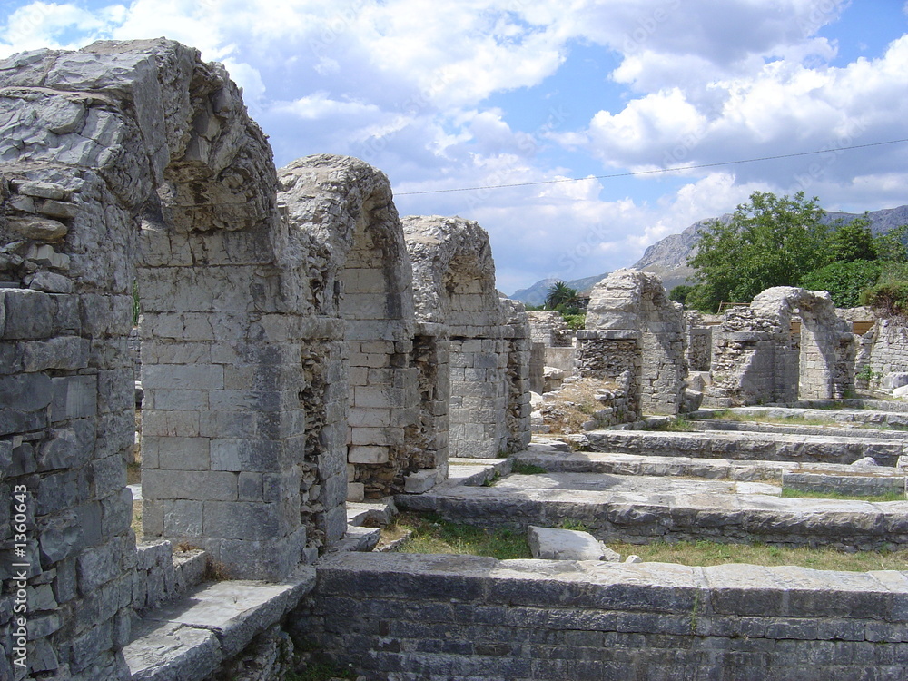 amphithéâtre romain.