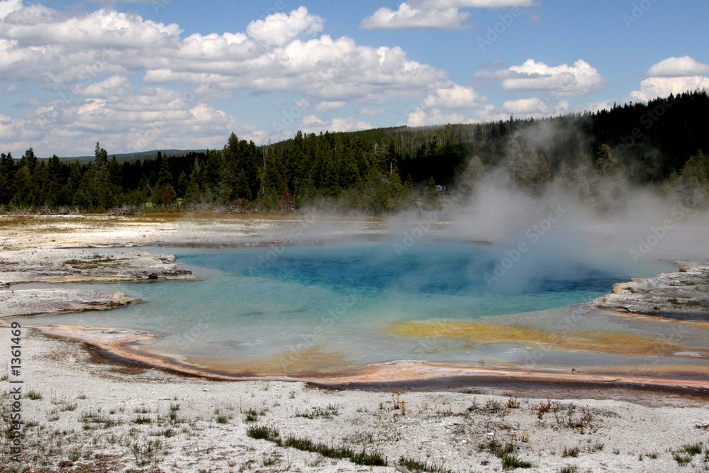 blue pool