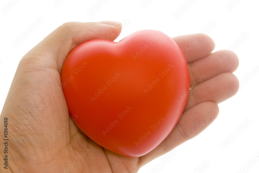 Obraz premium heart in palm