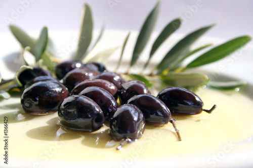 olives and olive oil