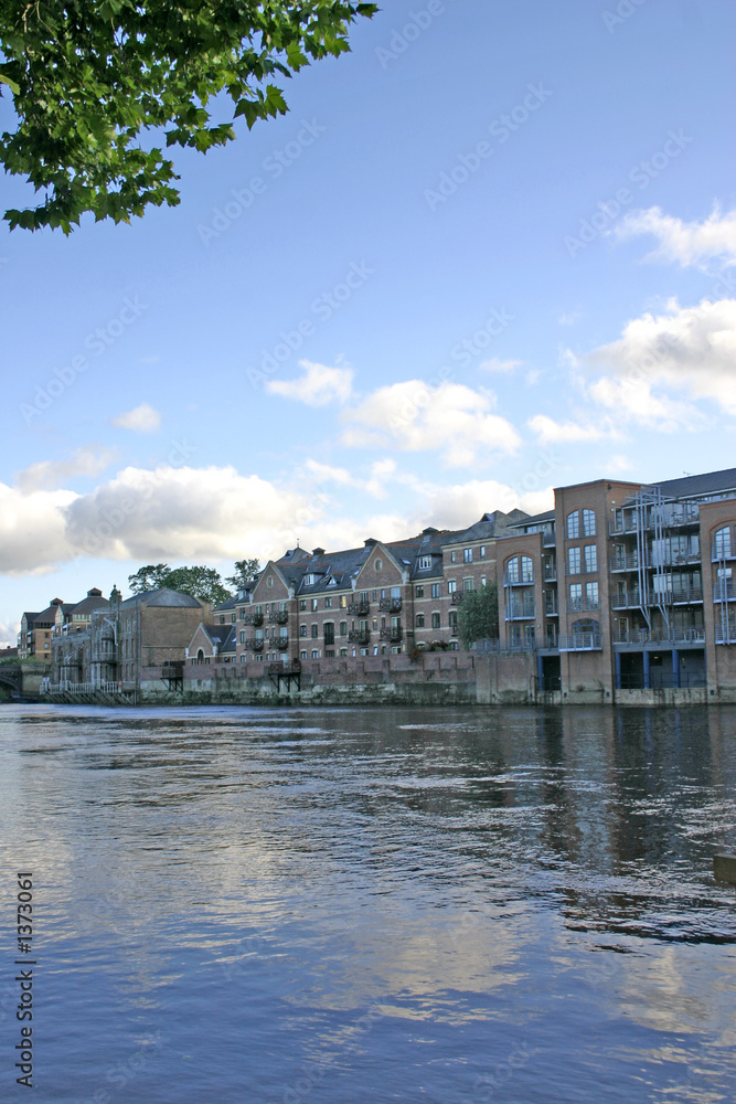 modern apartments on the river ouse in york