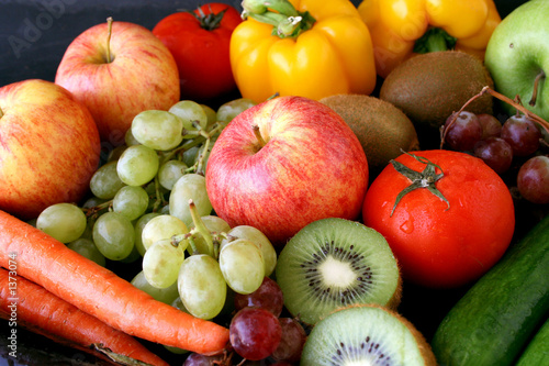bunch of fruits & vegetable