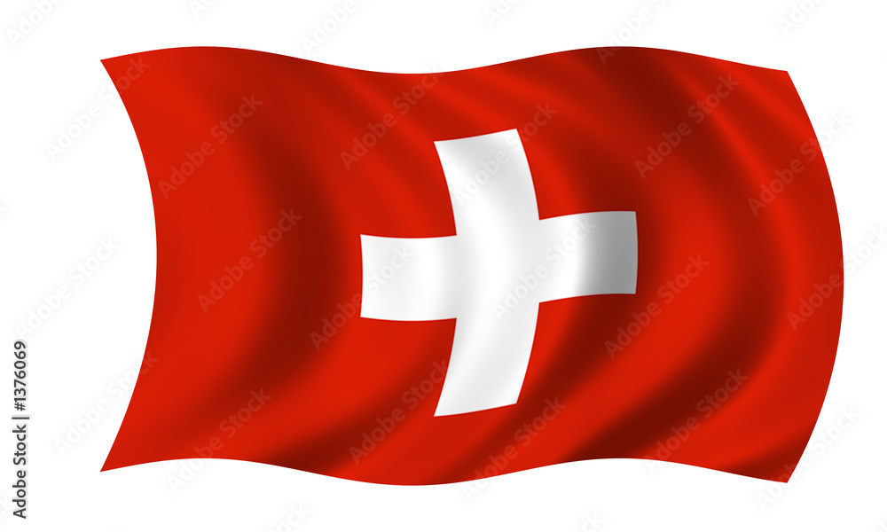 schweiz fahne – Stock-Illustration | Adobe Stock