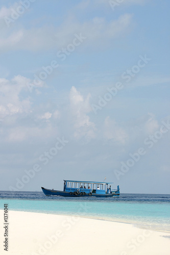 bleu des maldives