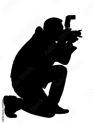 silhouette fotograf clipping path photo