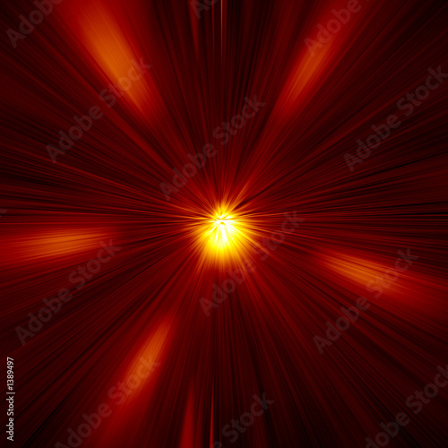 red warp abstract