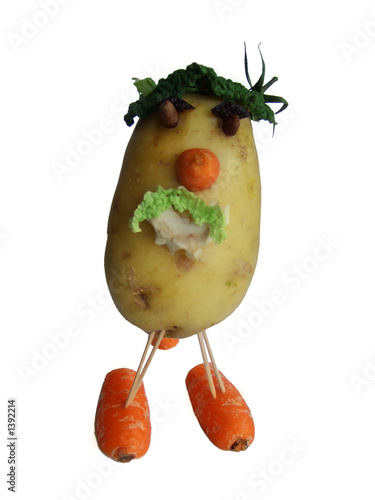 art: bonhomme en pomme de terre