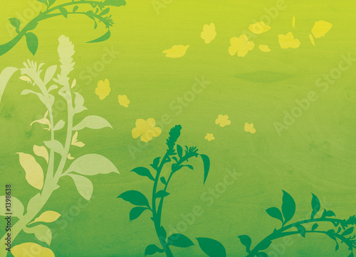 floral background illustration