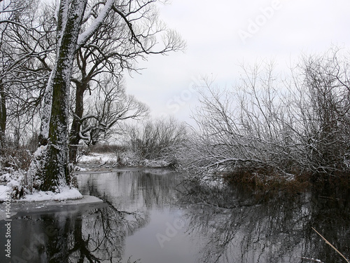 winter by the river