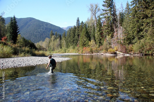 crossing river