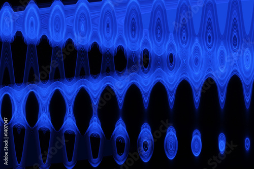 Slika na platnu blue design