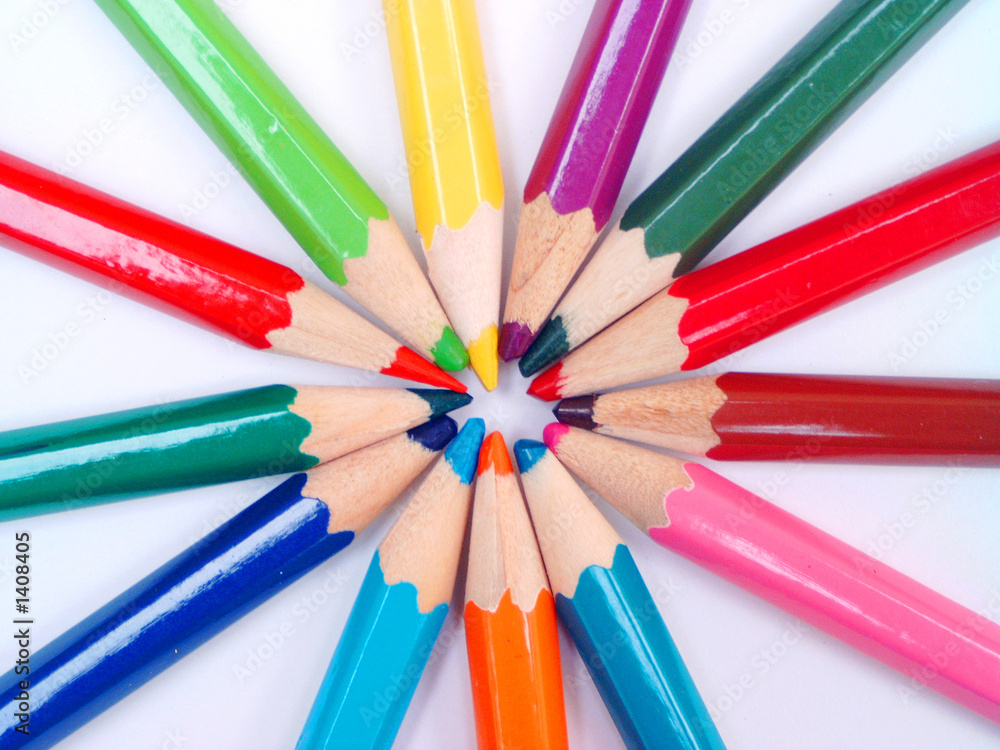 spirale de crayons spirale de crayons