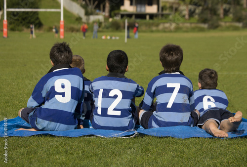 on the sidelines