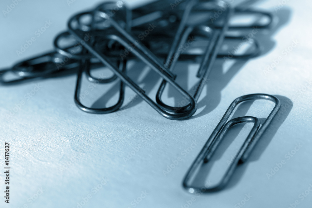 Fototapeta premium paperclips