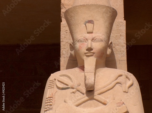 Tableau sur toile queen hatshepsut depicted as osiris