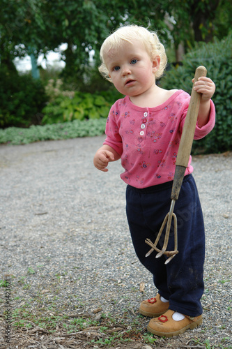 little gardener...