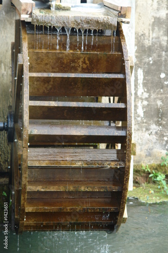 water wheel...